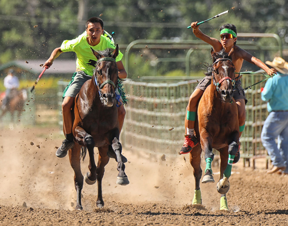 Calgary Stampede First Nations Rodeo & Relay - Horse Nations Indian Relay